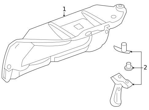 Interior Trim - Trunk for 2008 Saturn Aura #0