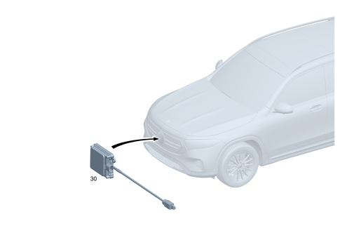 Proximity-Controlled Cruise Control for 2026 Mercedes-Benz GLB35 AMG #0