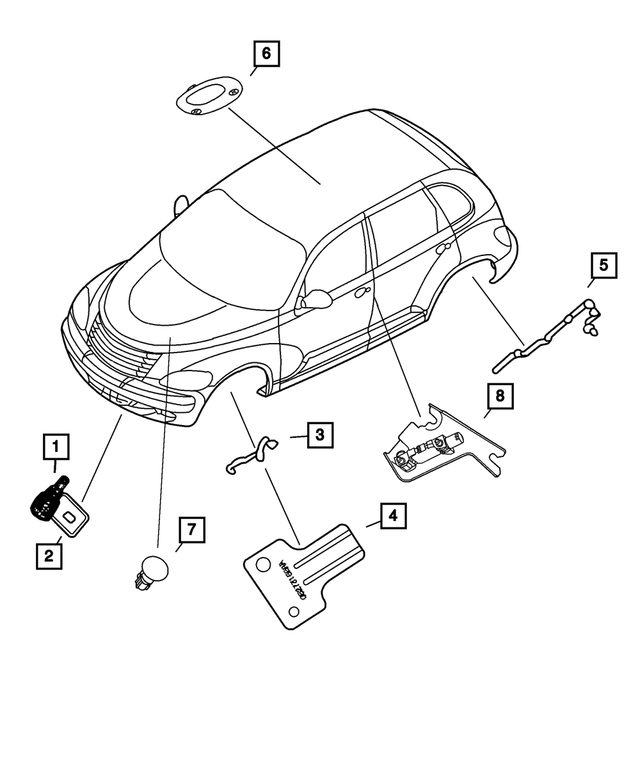 5273152AA - Electrical: Heat Shield for Mopar Image