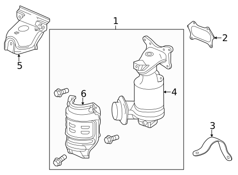 Exhaust Manifold for 2020 Acura ILX #0