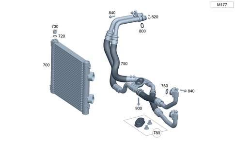 Oil Cooler for 2026 Mercedes-Benz G63 AMG #0