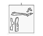 5320306230 - Body: Upper Support for Toyota: Camry Image