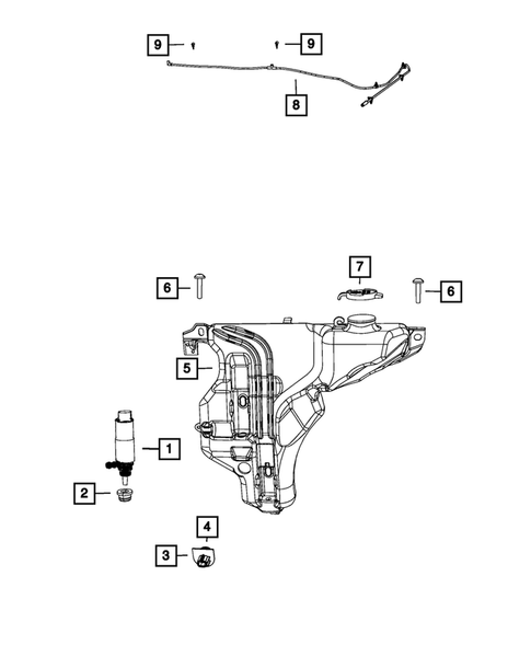 Wiper and Washer System for 2012 Dodge Challenger #1