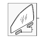 31218925 - : Door Glass for Volvo Image