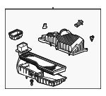 99611092151 - Engine: Air Cleaner Assembly for Porsche: 911 Image