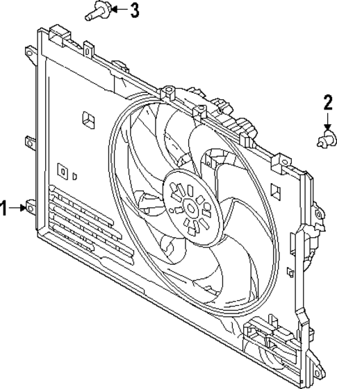 Cooling Fan for 2023 Mazda CX-30 #0