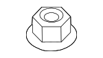 9YB041240 - Electrical: Motor Mount Nut for Mazda: 3, 6, CX-3, CX-30, CX-5, CX-50, CX-9, MX-30 EV Image
