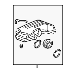 15893239 - Engine: Resonator for Chevrolet: Colorado | GMC: Canyon | Hummer: H3, H3T Image