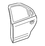 YW4Z5424631AA - Body: Door Shell for Lincoln: LS Image