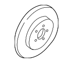 1771044 - Brakes: ACDelcoâ„¢ Rotor for Buick: Century, LaCrosse, Regal, Riviera | Chevrolet: Impala, Monte Carlo, Venture | Oldsmobile: Alero, Intrigue | Pontiac: Grand Am, Grand Prix, Montana Image