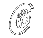 25990085 - Brakes: Backing Plate for Buick: Century, Regal | Chevrolet: Impala, Monte Carlo | Oldsmobile: Intrigue | Pontiac: Grand Prix Image