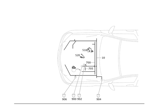 Body-Side Engine Wiring Harness for 2014 Mercedes-Benz GLK250 #0