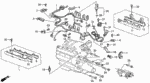 32110PL2662 - Engine: SUB-WIRE, ENGINE for Acura Image