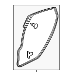 BBN972760D - Body: Surround Weather-strip for Mazda: 3 Image