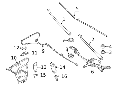 Wipers for 2021 BMW 740i #0