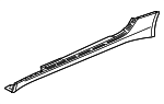 T2R12770LML - : Rocker Molding for Jaguar Image