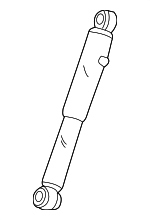 12343388 - Suspension: Suspension Shock Absorber for Hummer: H1, H2 Image