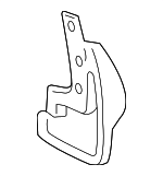 7662606010E1 - Body: Mud Guard for Toyota Image