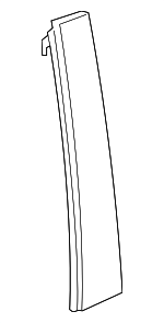 7576147020 - : Moulding | Passenger Side Rear Door for Toyota: Prius, Prius Plug-In Image