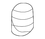 MR335268 - : Trunk Lid Damper for Mitsubishi: Lancer Image