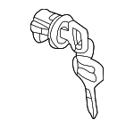 6370A204 - : Lock Cylinder for Mitsubishi: Lancer Image