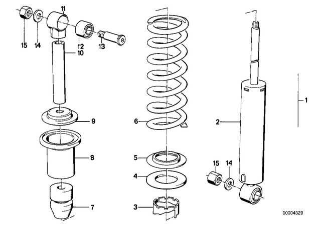 33531452346 - : Coil Spring for BMW-Motorrad Image