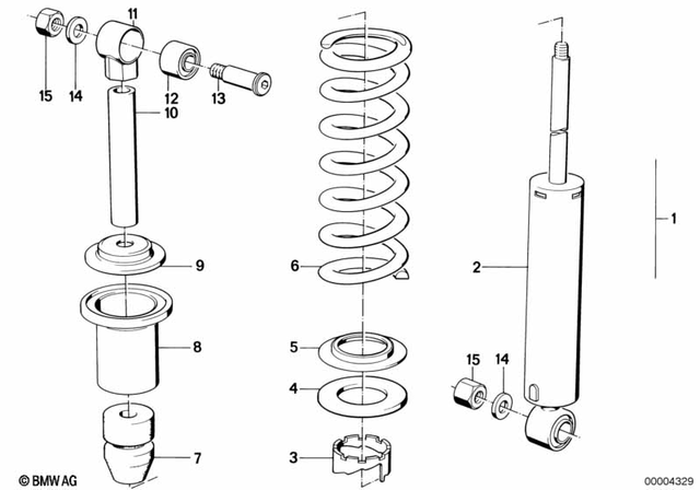 33531452346 - : Coil Spring for BMW-Motorrad Image