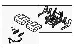 89200R5530MD9 - Body: Cushion Assembly for Kia: Sorento Image
