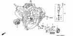 22825PX5A00 - Transmission - Manual: BOLT, RELEASE FORK for Honda Image