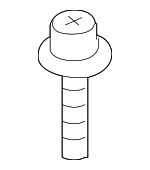 N90964001 - Electrical: Headlamp Assembly Screw for Audi Image