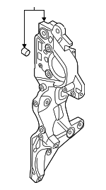 4L903141B - Electrical: Mount Bracket for Volkswagen Image