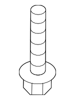 99907284001 - Suspension: Rear Lateral Rod Bolt for Porsche: 718 Boxster, 718 Cayman, 718 Spyder, Boxster, Cayman, Panamera Image