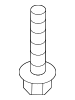 99907284301 - Suspension: Suspension Support Bolt for Porsche: 718 Boxster, 718 Cayman, 718 Spyder, Boxster, Cayman Image
