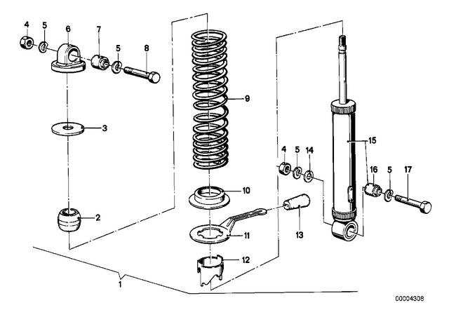 33531237286 - : Compression Spring for BMW-Motorrad Image