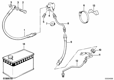 Brake Lines for 1992 BMW-Motorrad R 100 RT #0
