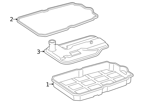 Transmission Components for 2006 Mercedes-Benz CLS500 #0