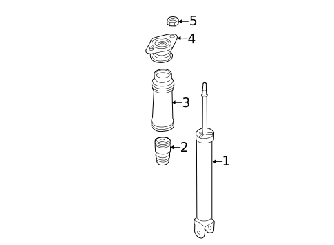 Shocks & Components for 2012 Hyundai Azera #0