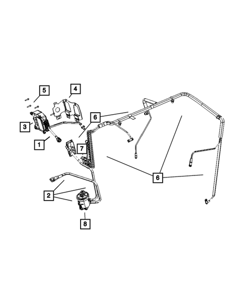 Emission Harness for 2009 Jeep Patriot #0