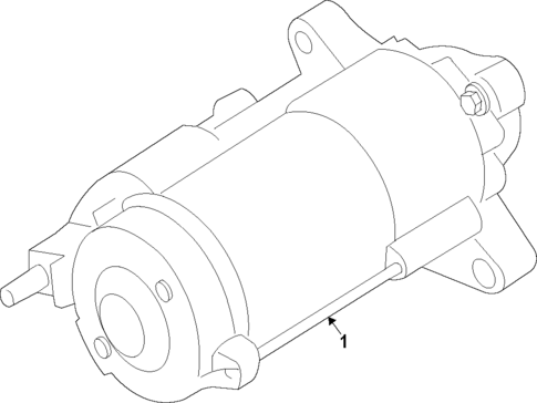 Starter for 2020 Mini Cooper #1