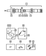 52105552AD - : Drive Shaft for Mopar Image