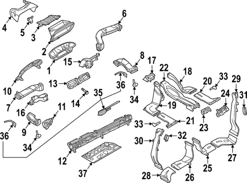 Ducts for 2025 Audi A6 allroad #0