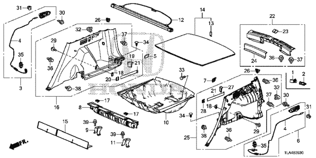 Side Lining for 2018 Honda CR-V #0