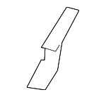 5076201AD - Body: Console Bracket for Chrysler: 200, Sebring | Dodge: Avenger Image