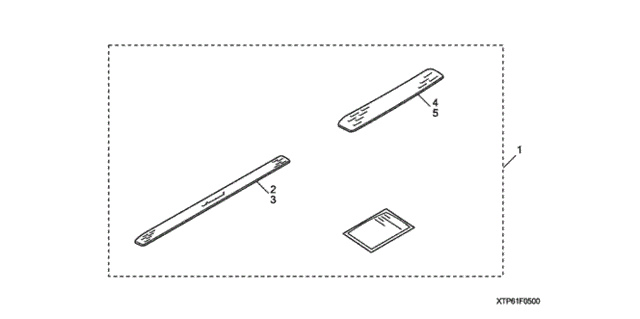 Door Sill Garnish for 2012 Honda Crosstour #0