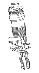 976616038M - Suspension: Strut for Porsche: Panamera Image