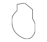 847463K000 - Body: Center Bracket for Hyundai Image