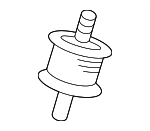 EAC8130 - : Mount Insulator for Jaguar: Vanden Plas, XJ12, XJ6, XJ8, XJR, XJS, XK8, XKR Image