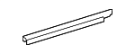 6817412240 - Body: Door Window Belt Weatherstrip for Toyota: Corolla, GR Corolla Image