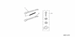 8L02SCV100R2 - Accessory Components: MOLDING, RUBBER for Honda Image image