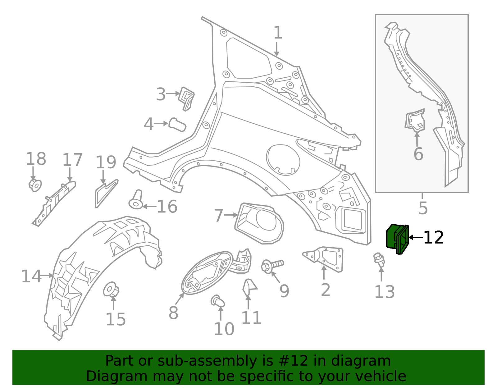 76804-9UE0A - Pressure Vent 2013-2025 Nissan | Official Nissan